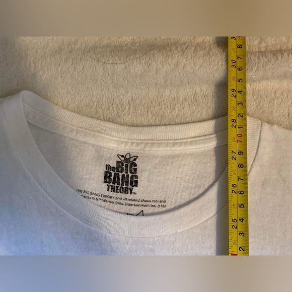 The Big Bang Theory The Friendship Algorithm White L T Shirt - Picture 5 of 5